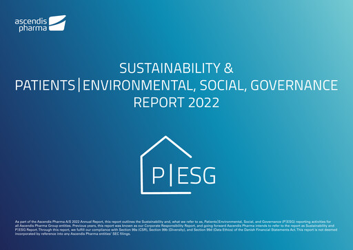 Miniature Ascendis Pharma
 Rapport ESG 2022