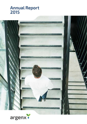 Thumbnail Argenx
 Annual Report 2015