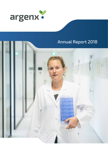 Thumbnail Argenx
 Annual Report 2018