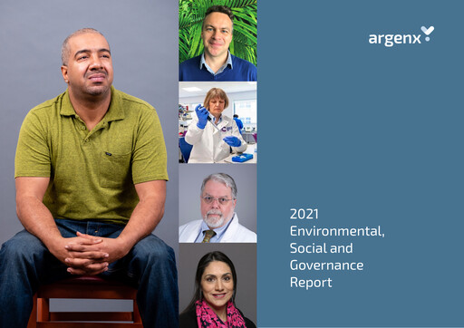 Thumbnail Argenx
 ESG Report 2021