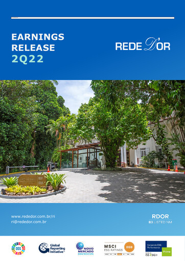 Vorschaubild Rede D'Or Sao Luiz
 Quartalsbericht 2022-q2