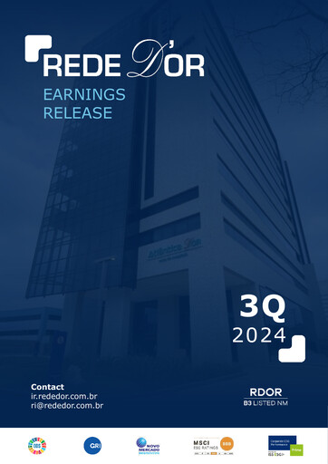 Vorschaubild Rede D'Or Sao Luiz
 Quartalsbericht 2024-q3