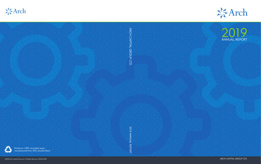 Thumbnail Arch Capital Annual Report 2019