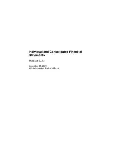 Thumbnail Méliuz Financial Statement 2021