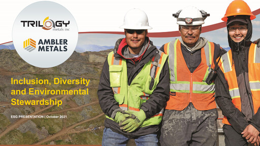Thumbnail Trilogy Metals
 ESG Report 2021