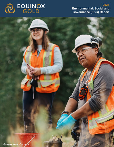 Vorschaubild Equinox Gold
 ESG-Bericht 2021
