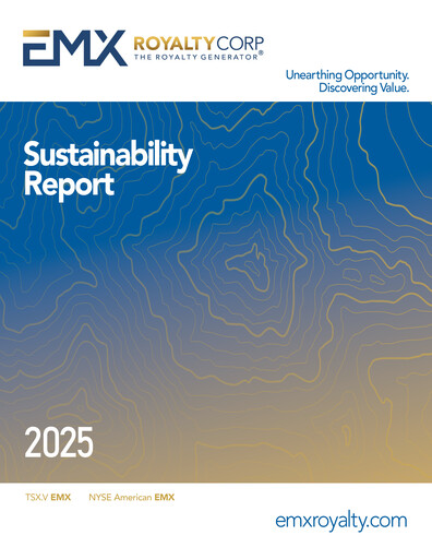 Vorschaubild EMX Royalty
 Nachhaltigkeitsbericht 2025