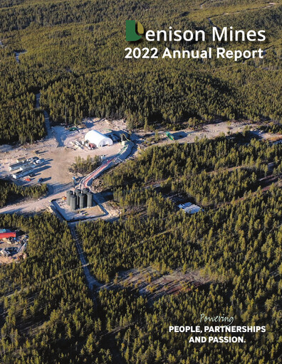 Thumbnail Denison Mines
 Annual Report 2022