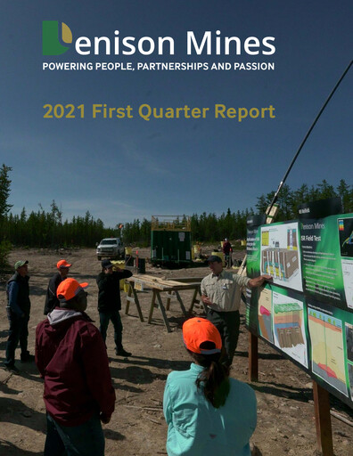 Thumbnail Denison Mines
 Quarterly Report 2021-q1