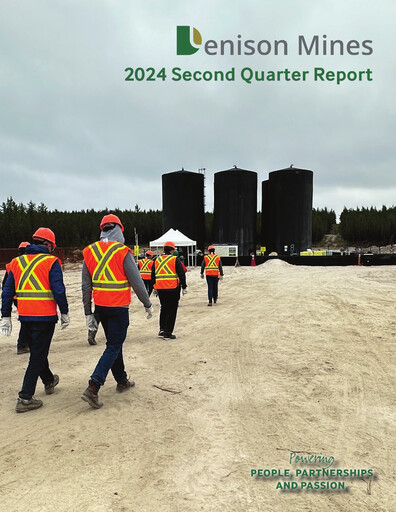 Thumbnail Denison Mines
 Quarterly Report 2024-q2