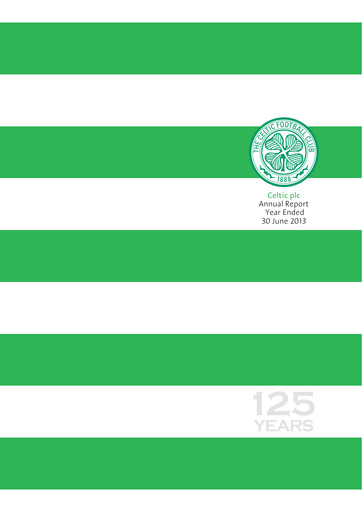 Thumbnail Celtic Annual Report fy2013