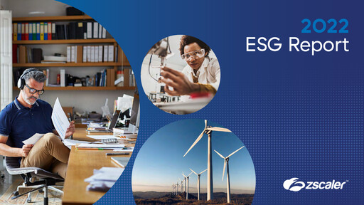 Thumbnail Zscaler ESG Report 2022