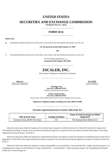 Vorschaubild Zscaler Quartalsbericht 2020-q2