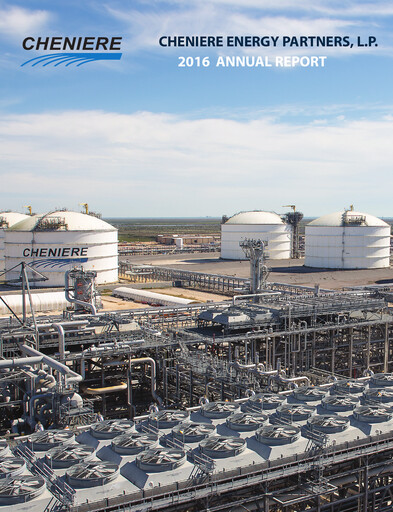 Thumbnail Cheniere Energy
Partners Annual Report 2016
