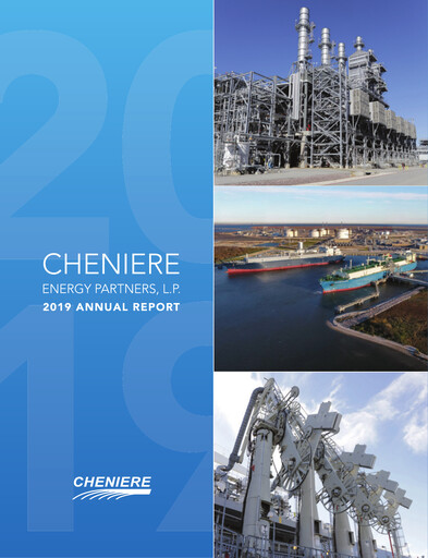Thumbnail Cheniere Energy
Partners Annual Report 2019