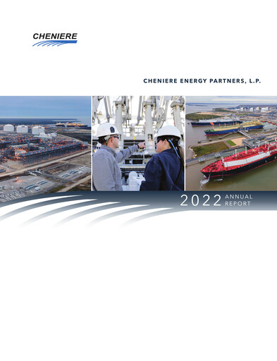 Thumbnail Cheniere Energy
Partners Annual Report 2022