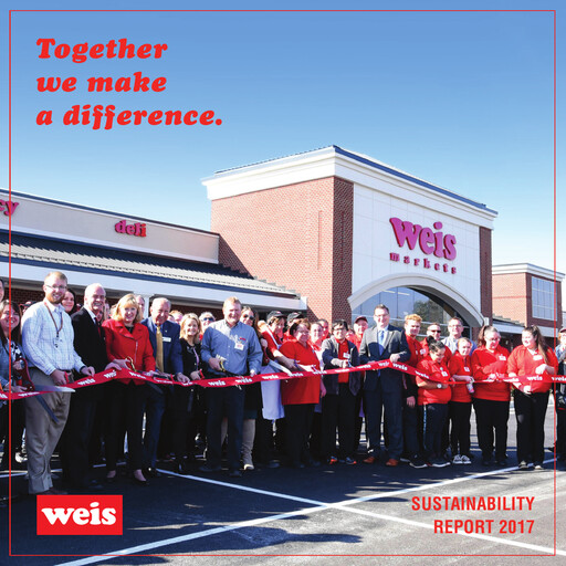 Thumbnail Weis Markets
 Sustainability Report 2017