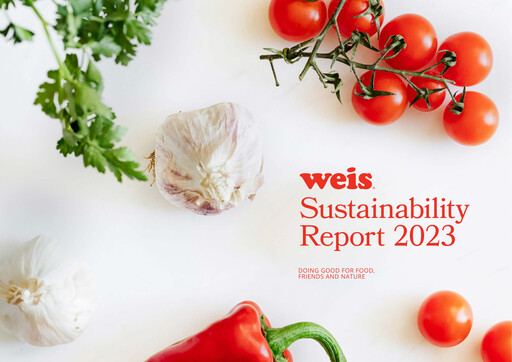 Thumbnail Weis Markets
 Sustainability Report 2023