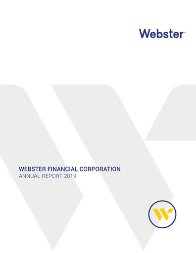 Thumbnail Webster Financial Annual Report 2019