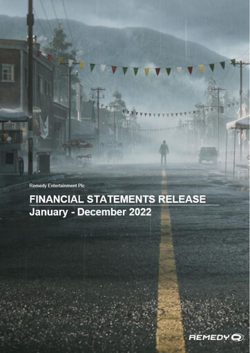 Thumbnail Remedy Entertainment Financial Report 2022