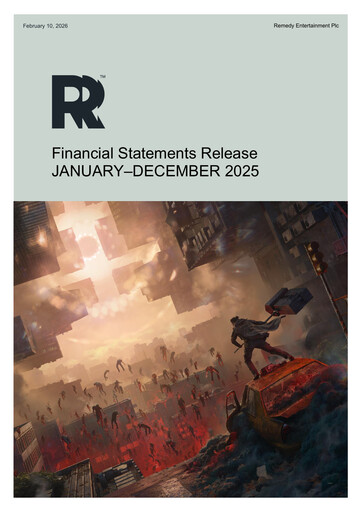 Thumbnail Remedy Entertainment Financial Report 2025