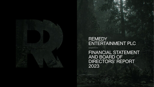 Vorschaubild Remedy Entertainment Finanzmitteilung 2023