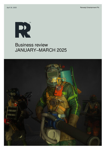 Thumbnail Remedy Entertainment Quarterly Report 2025-q1