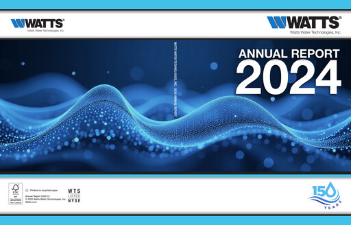 Vorschaubild Watts Water Technologies
 Jahresbericht 2024
