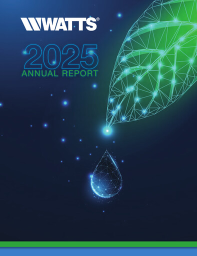 Vorschaubild Watts Water Technologies
 Jahresbericht 2025