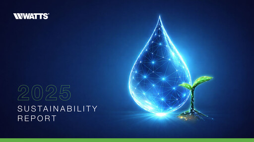 Vorschaubild Watts Water Technologies
 Nachhaltigkeitsbericht 2025