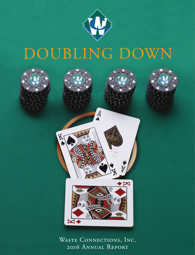 Thumbnail Waste Connections Annual Report 2016