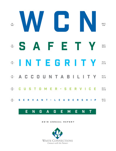 Thumbnail Waste Connections Annual Report 2019