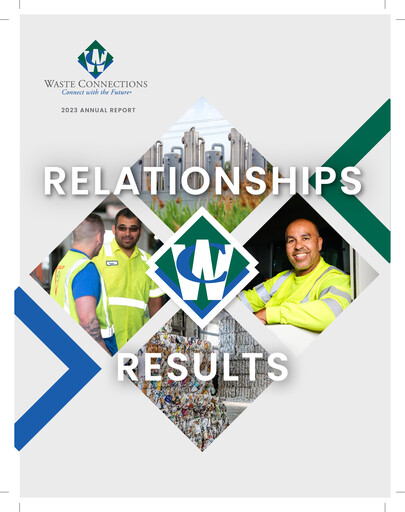 Thumbnail Waste Connections Annual Report 2023