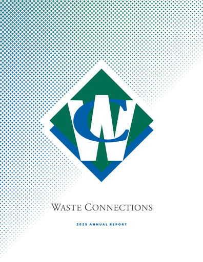 Thumbnail Waste Connections Annual Report 2025