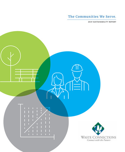 Thumbnail Waste Connections Sustainability Report 2019