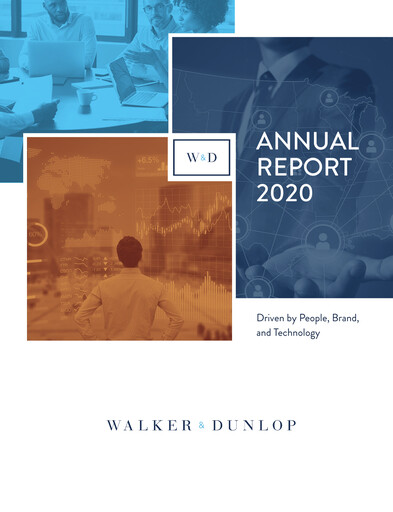 Thumbnail Walker & Dunlop

 Annual Report 2020