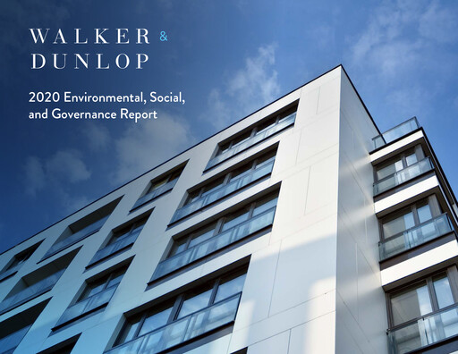 Thumbnail Walker & Dunlop

 ESG Report 2020