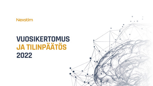 Thumbnail Nexstim Annual Report 2022