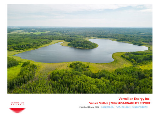 Thumbnail Vermilion Energy
 Sustainability Report 2026