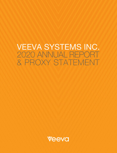 Thumbnail Veeva Systems Annual Report 2020