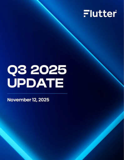 Thumbnail Flutter Entertainment Quarterly Report 2025-q3