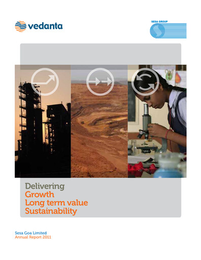 Thumbnail Vedanta Annual Report 2011