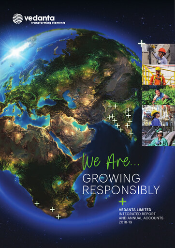 Thumbnail Vedanta Annual Report 2018-2019