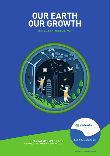 Thumbnail Vedanta Annual Report 2019-2020
