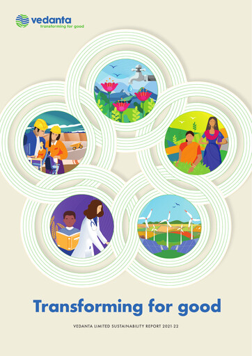 Vorschaubild Vedanta Nachhaltigkeitsbericht 2022