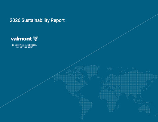 Miniature Valmont Industries
 Rapport de durabilité 2025