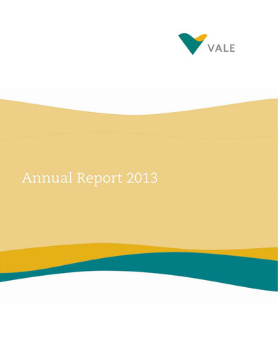 Thumbnail Vale Annual Report 2013