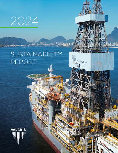 Thumbnail Valaris Sustainability Report 2024