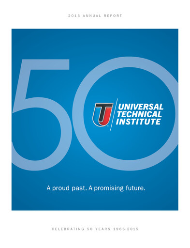 Vorschaubild Universal Technical Institute Jahresbericht 2015
