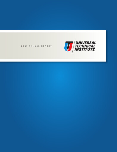 Vorschaubild Universal Technical Institute Jahresbericht 2017